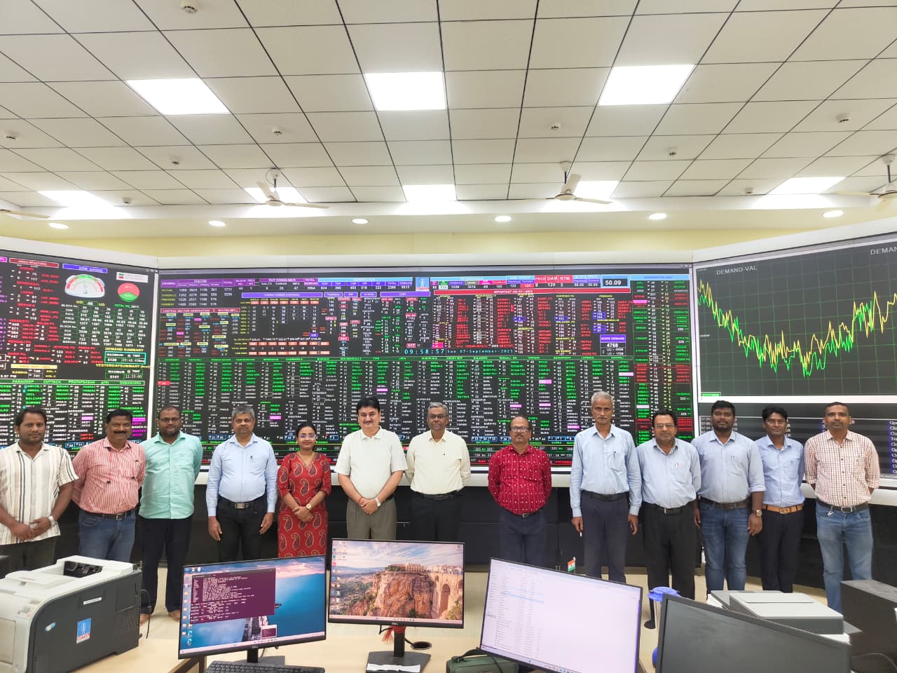 VISIT OF GRID – INDIA CMD(SHRI SAMIR CHANDRA SAXENA)